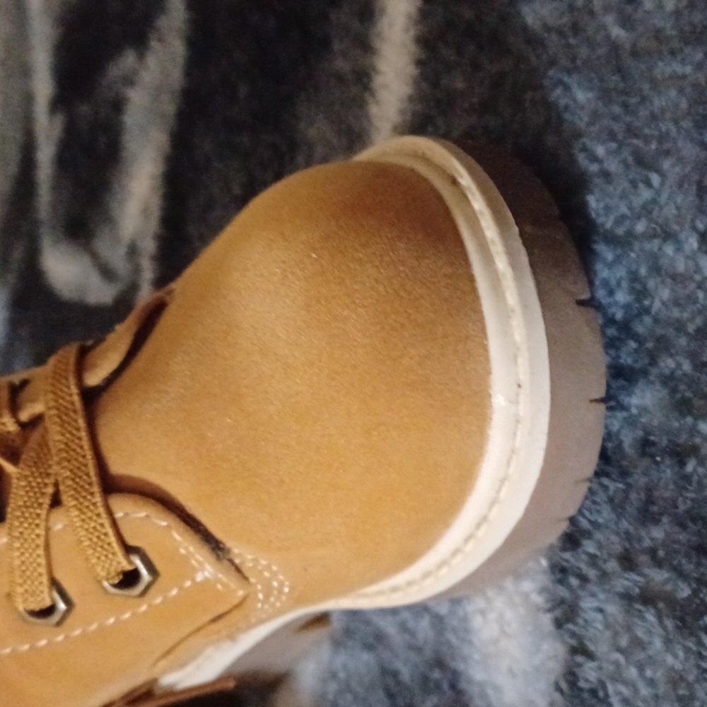 Thereabouts Toddler Boys Lil Luke Flat Heel Hiking Boots - Picture 7 of 8